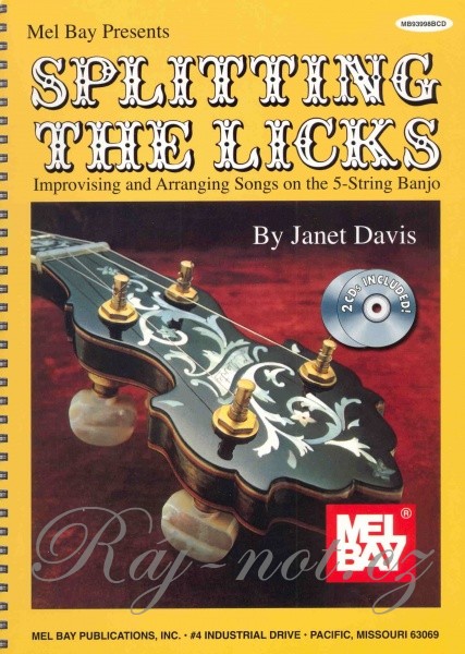Janet Davis: Splitting The Licks 5 String Banjo