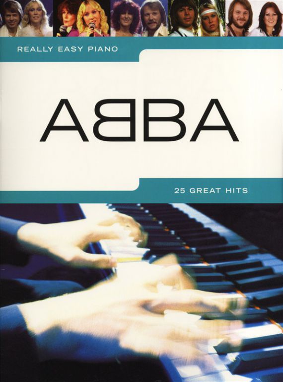 Really Easy Piano: jednoduchá úprava písní pro klavír od skupiny ABBA