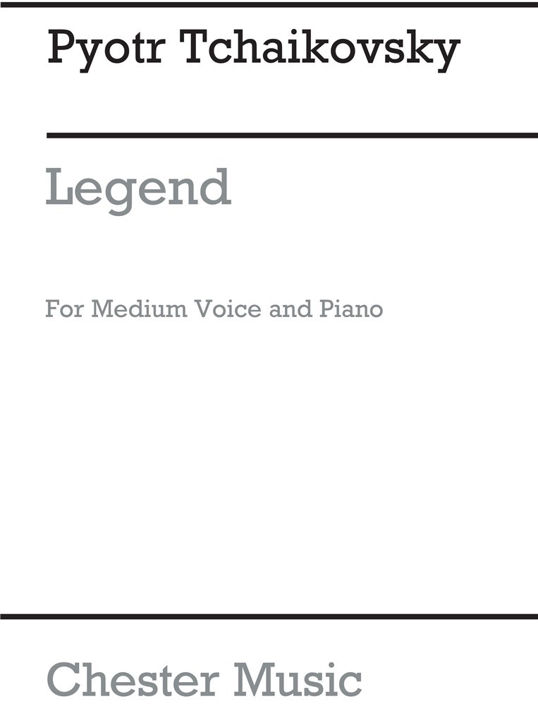 Legend pro zpěv a klavír