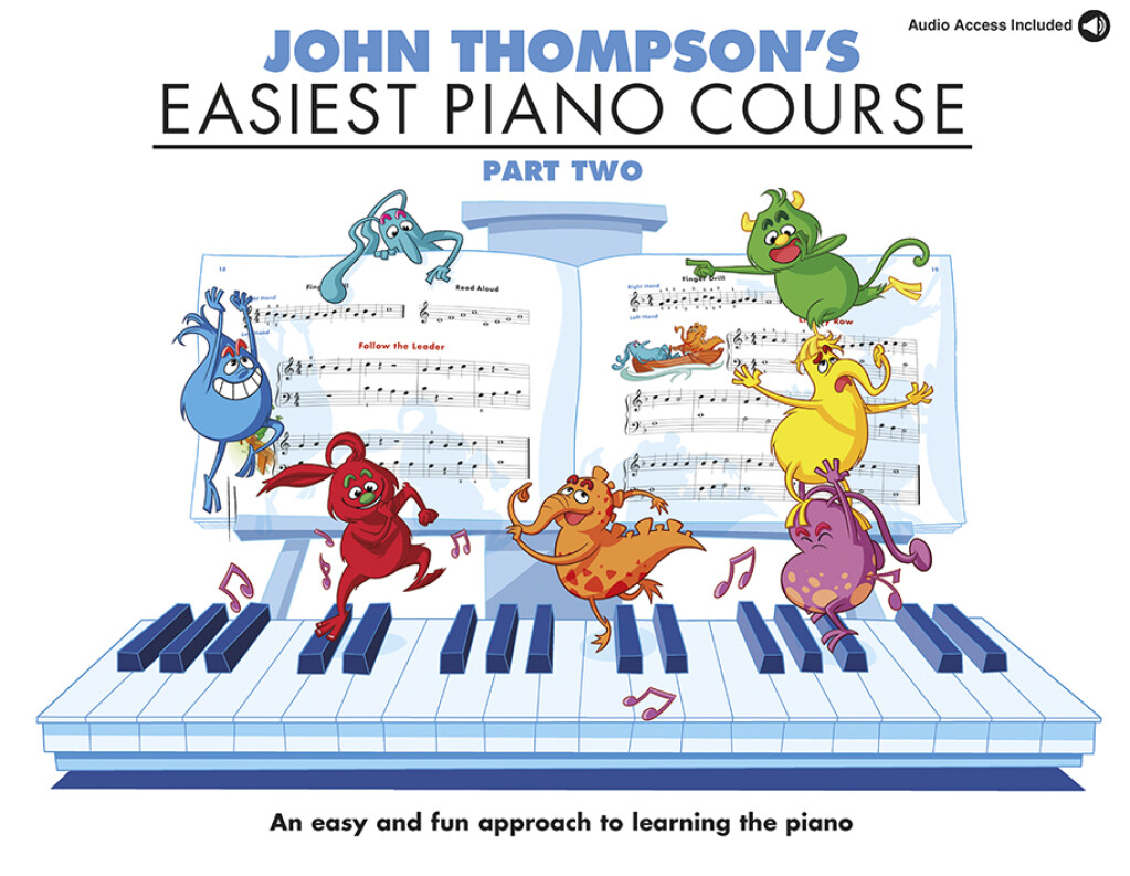 John Thompson's Easiest Piano Course 2 - CD Edition - škola hry na klavír
