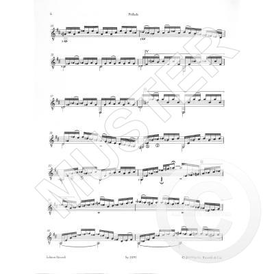 Suite Nr. 1 für Violoncello solo BWV 1007 - Transkription für Gitarre von Michael Koch