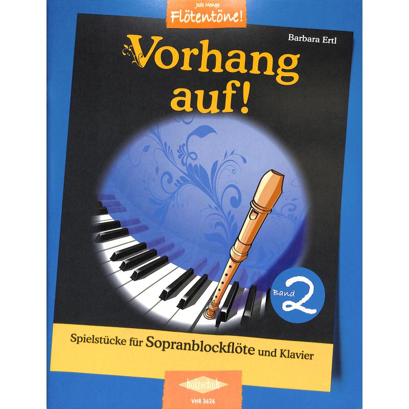 Vorhang Auf 2 Spielstucke - noty pro sopránovou flétnu a klavír