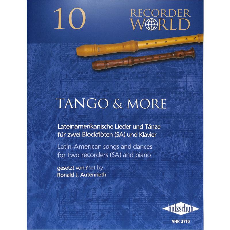 Tango & More - noty pro dvě flétny SA a klavír