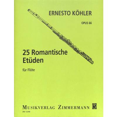 25 Romantische Etuden pro příčnou flétnu op. 66