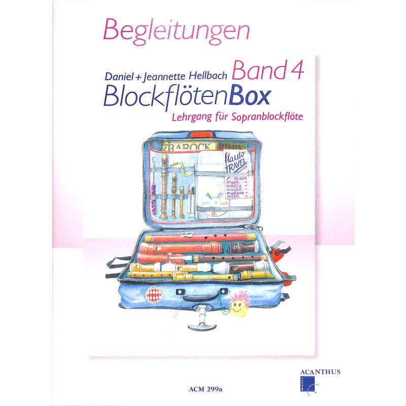 Blockfloetenbox 4  od Hellbach Daniel + Hellbach Jeannette - klavírní doprovody