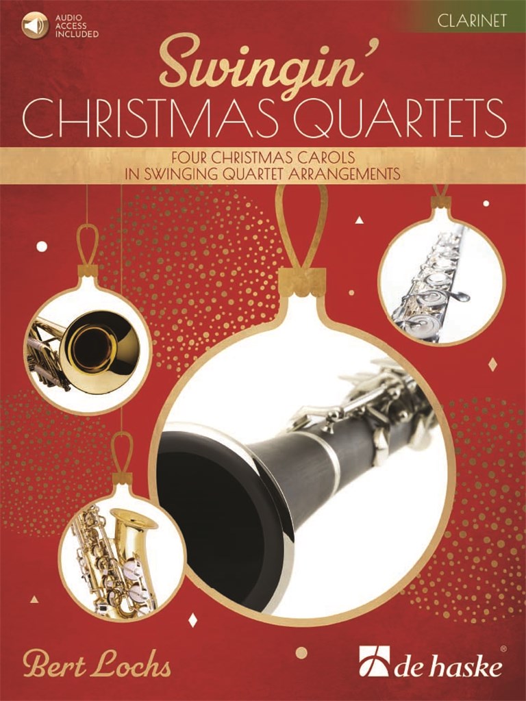 Swingin' Christmas Quartets - noty kvartet čtyř klarinetů