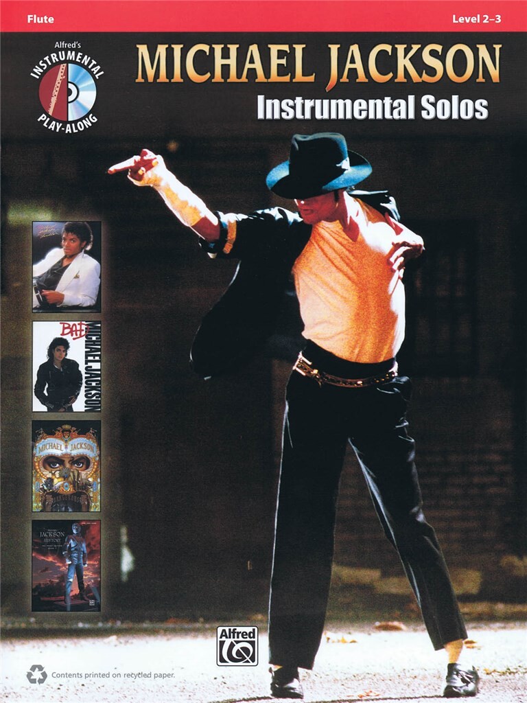 Michael Jackson Instrumental Solos Flute - pro příčnou flétnu