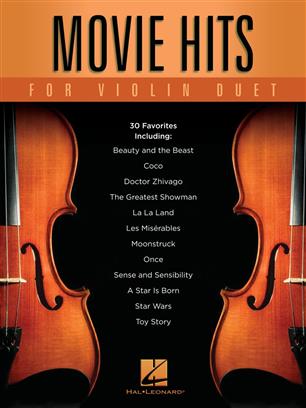Movie Hits for Violin Duet - skladby pro dvoje housle