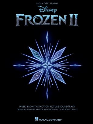 Frozen Ledové království 2 v úpravě velké noty pro začátečníky hry na klavír