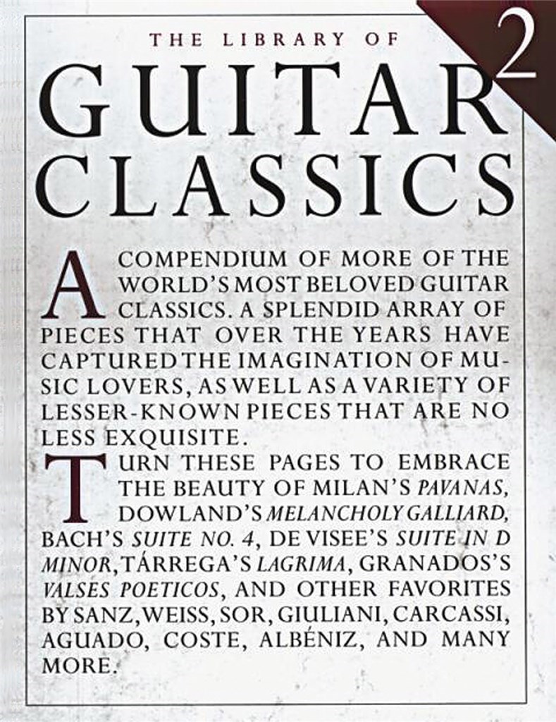 The Library of Guitar Classics 2 - pro kytaru