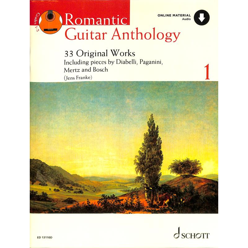 Romantic Guitar Anthology Vol. 1 - 33 klasických skladeb pro kytaru