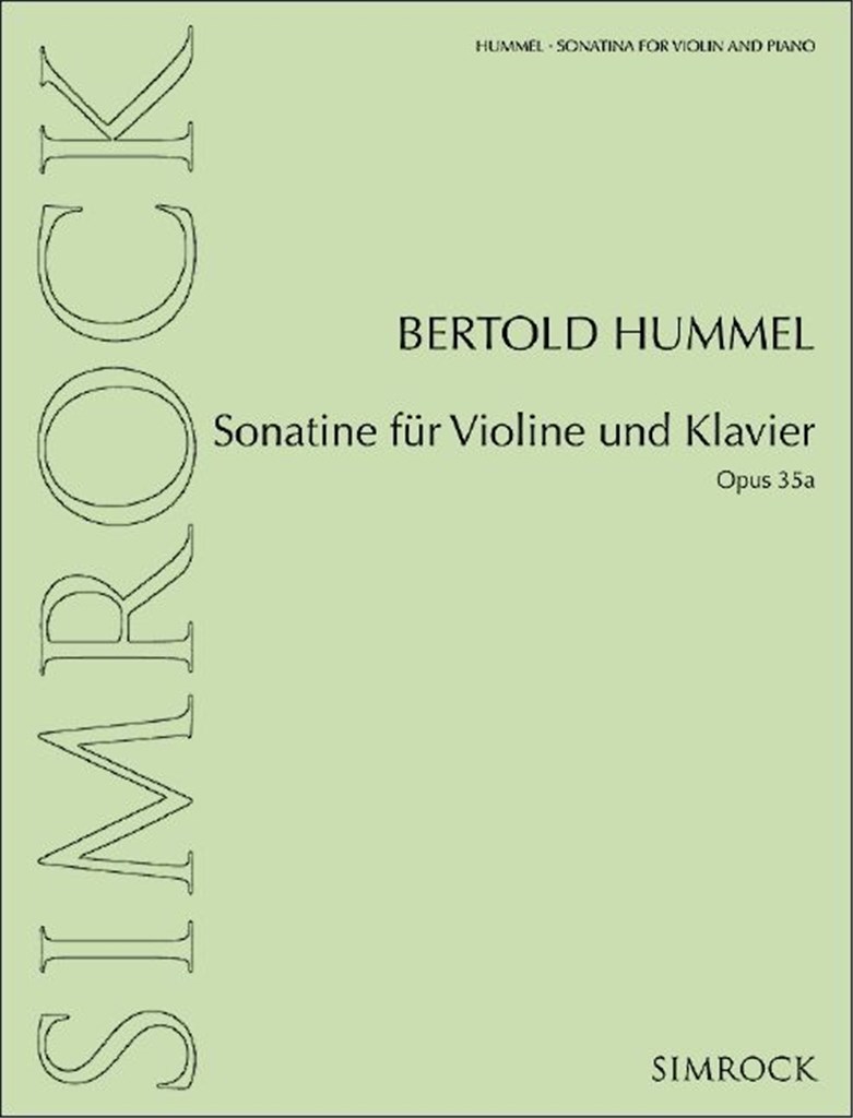 Sonatina pro housle a klavír op. 35a