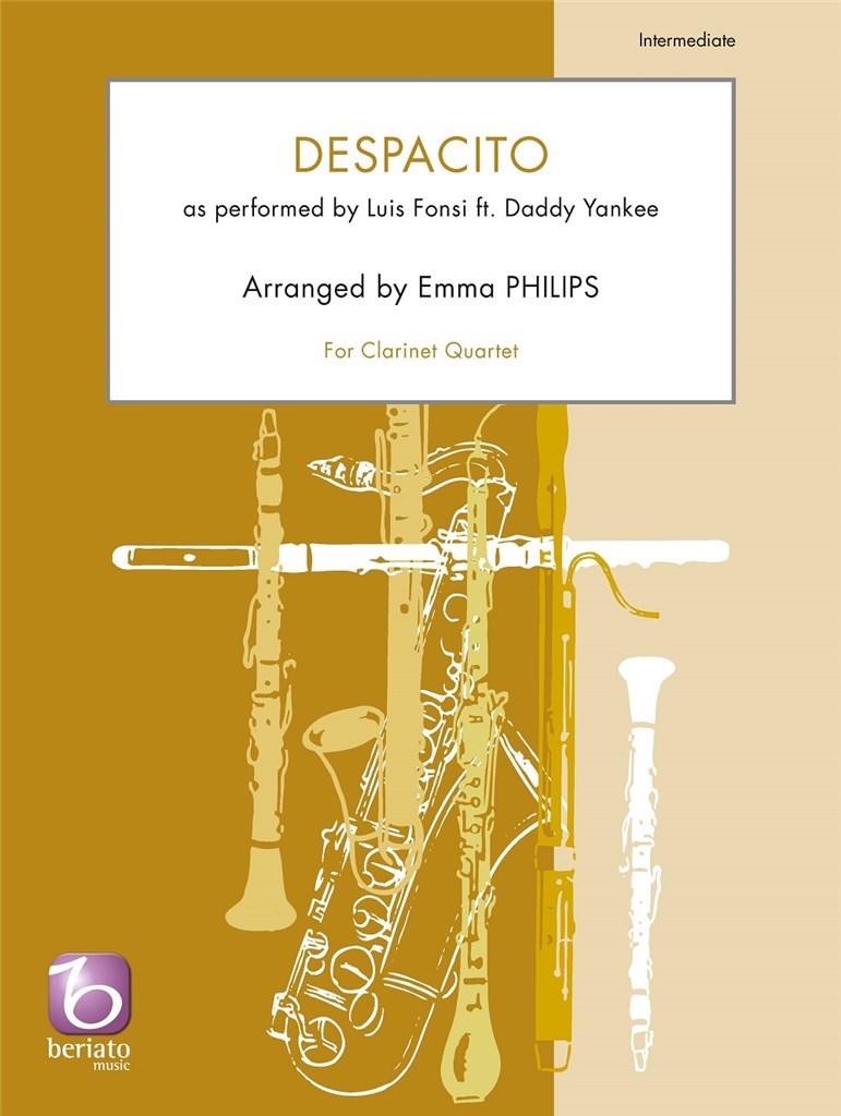 Despacito - as performed by Luis Fonsi ft. Daddy Yankee - klarinet kvartet
