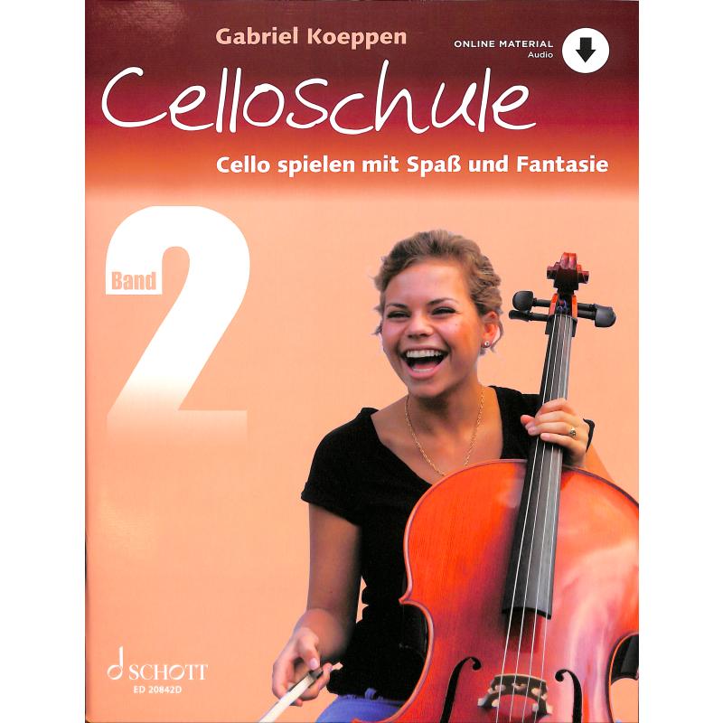 Celloschule Band 2 - škola hry na violoncello od Gabriel Koeppen