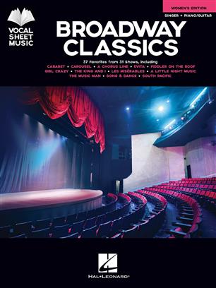 Broadway Classics - Women's Edition - Singer + Piano/Guitar