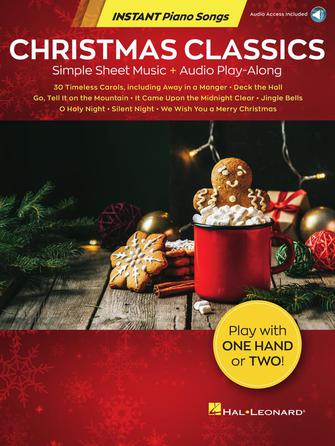 Christmas Classics - Instant Piano Songs - jednoduché noty pro začátečníky hry na klavír