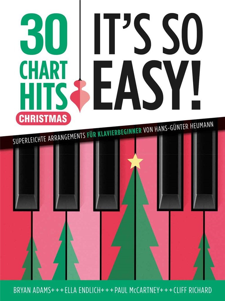 30 Charthits - It's So Easy!  - 30 vánočních melodií a koled pro klavír