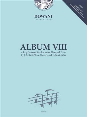 Album VIII  - 4 Easy/Intermediate Pieces for Flute and Piano