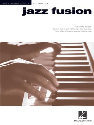 Jazz Fusion - Jazz Piano Solos Volume 54