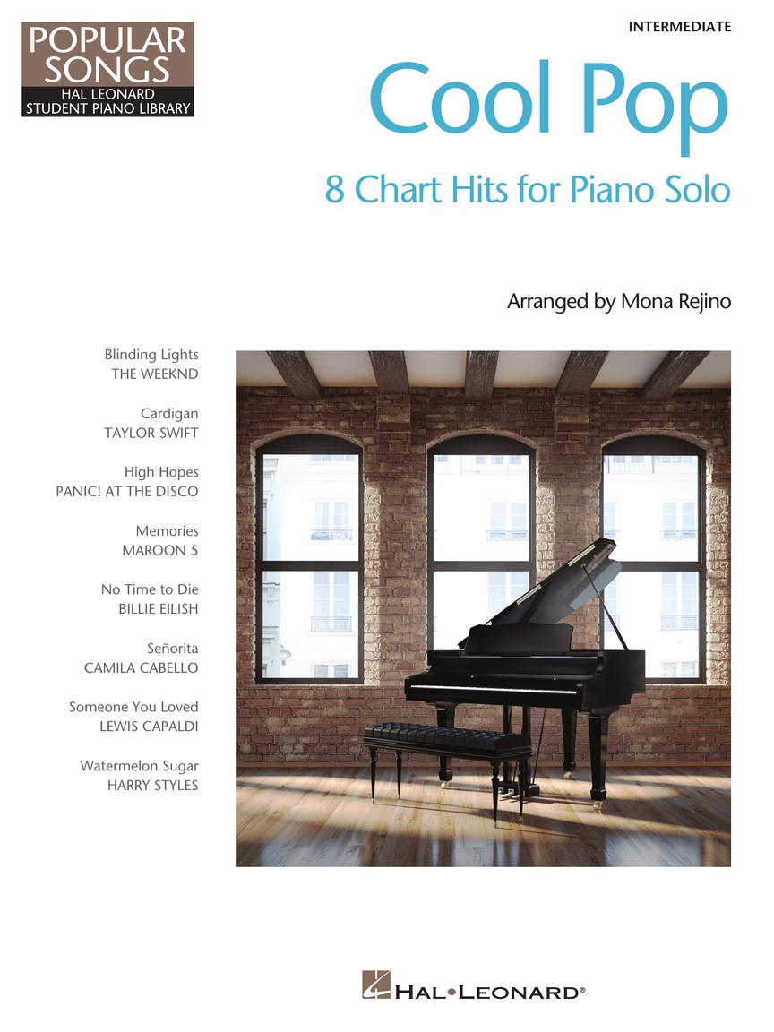 Cool Pop - Popular Songs Series - 8 hitů pro středně pokročilé hráče na klavír