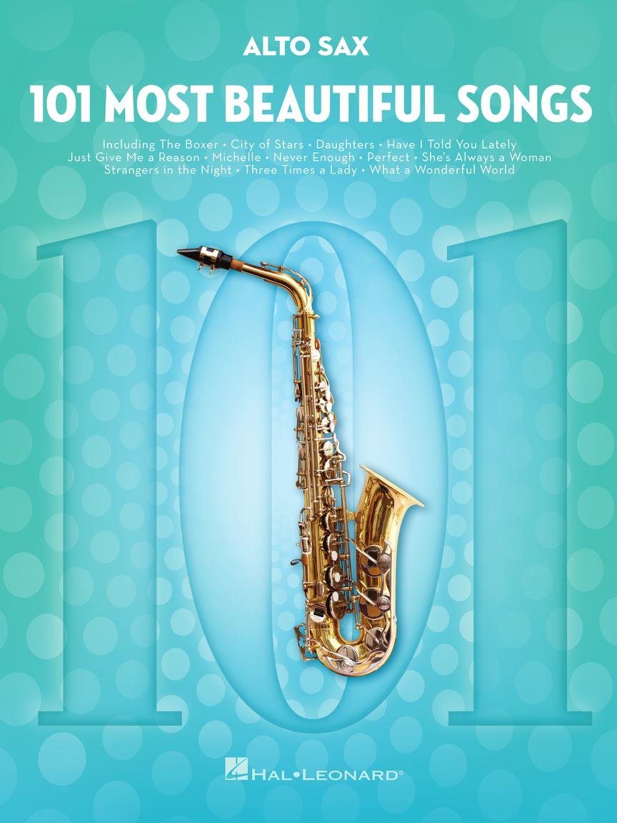 101 Most Beautiful Songs - pro Altový saxofon