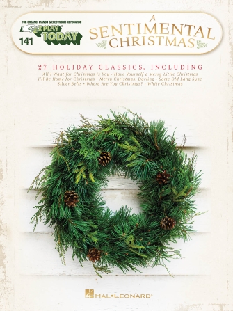 A Sentimental Christmas - E-Z Play Today #141 vánoční melodie pro klavír