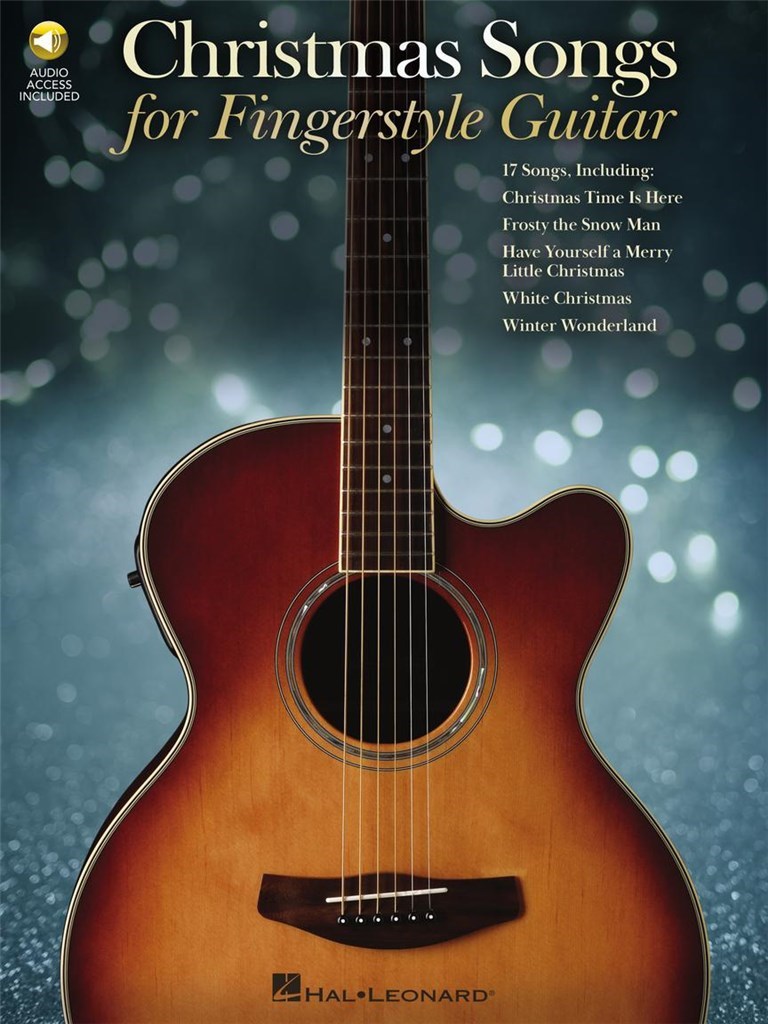Christmas Songs for Fingerstyle Guitar vánoční melodie pro kytaru s akordy