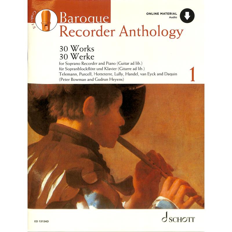 Baroque Recorder Anthology 1 - noty pro zobcovou flétnu