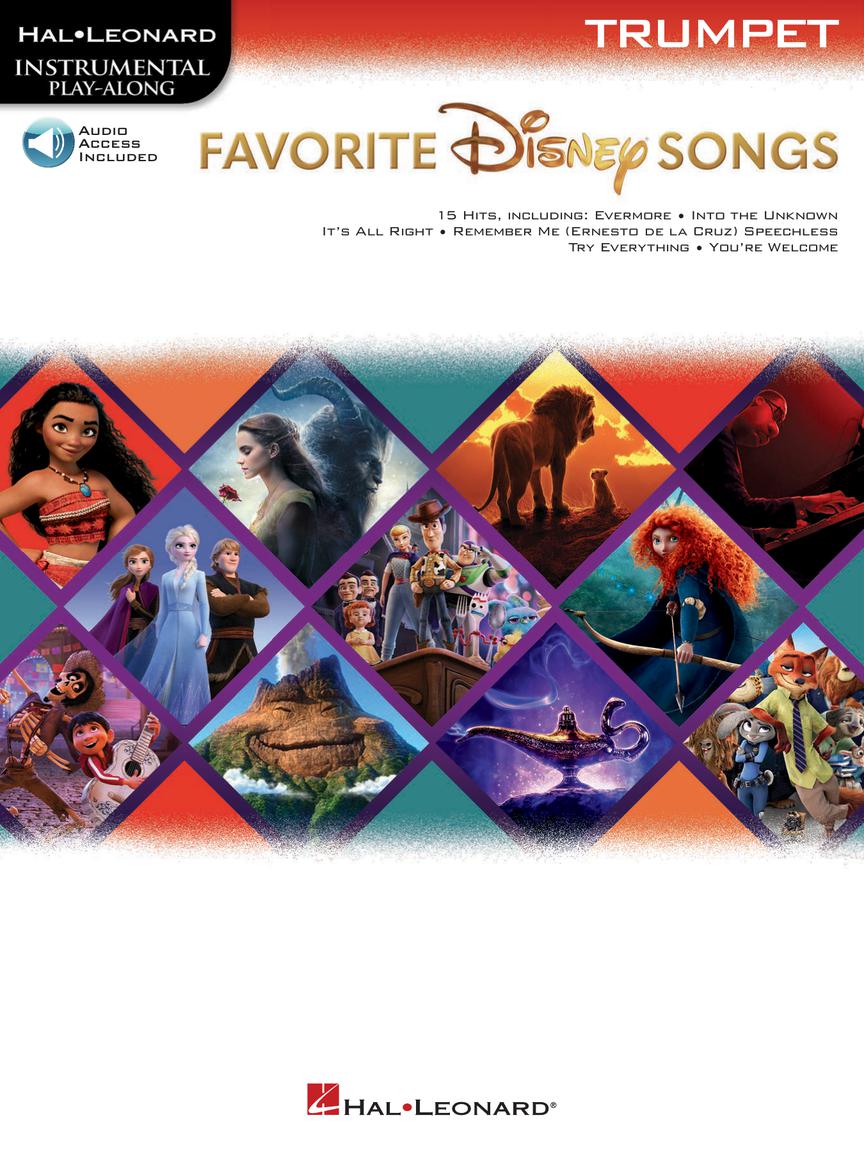 Favorite Disney Songs - písně z filmů Disney pro trumpetu