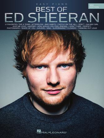 Best of Ed Sheeran - 3rd Edition - pro začátečník hry na klavír