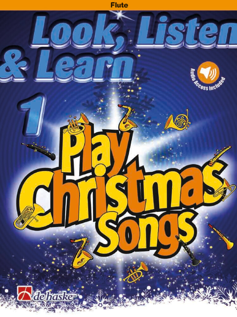Look, Listen & Learn 1 - Play Christmas Songs - pro příčnou flétnu