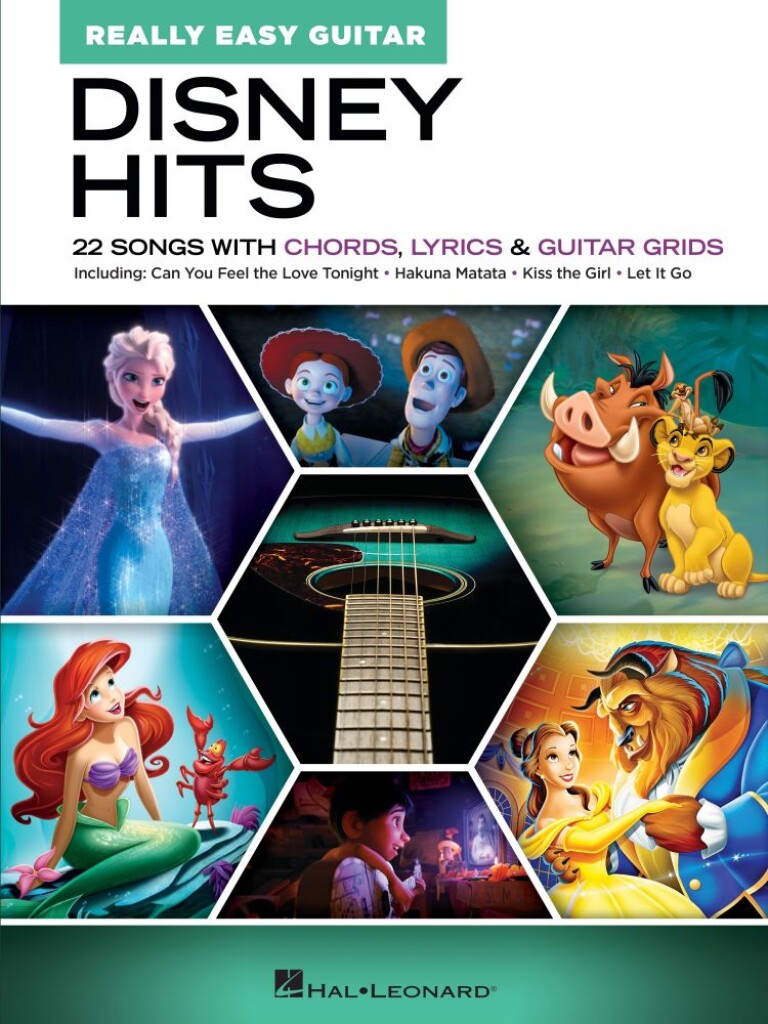 Disney Hits - pro začínající hráče na kytaru