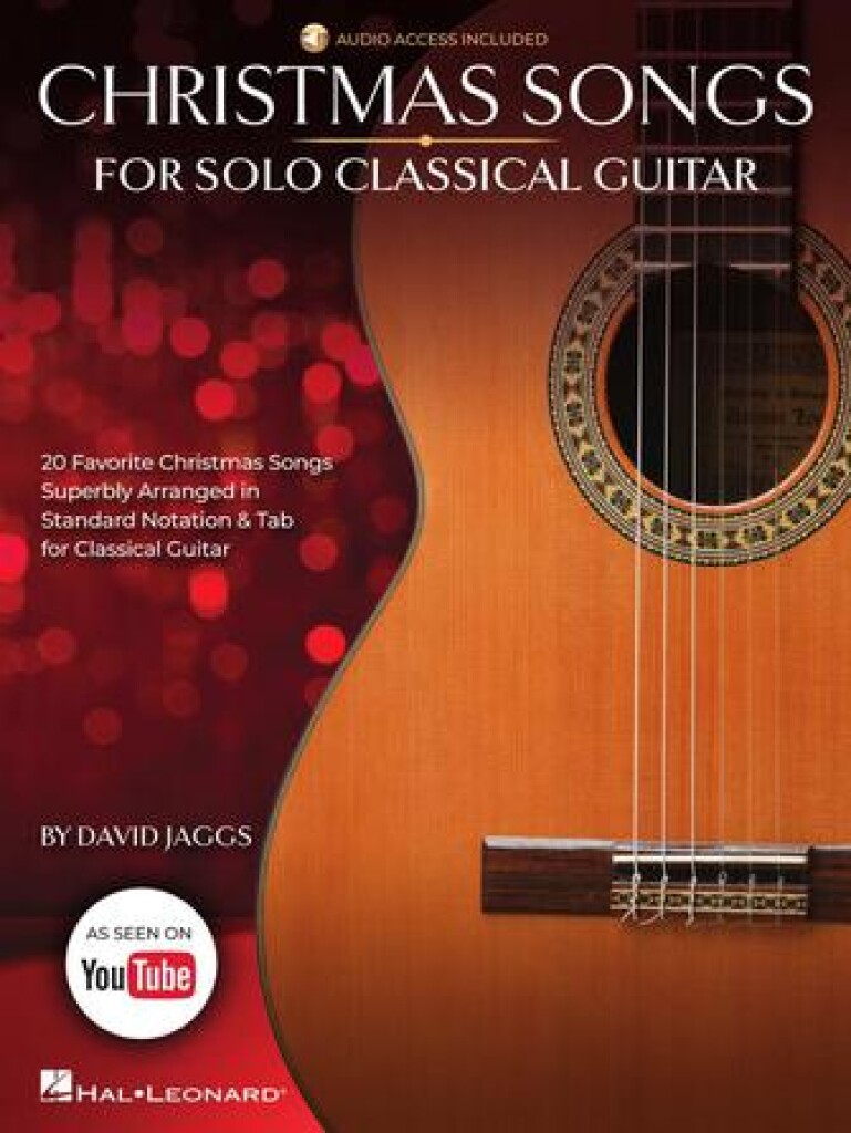 Christmas Songs for Solo Classical Guitar - vánoční melodie pro kytaru