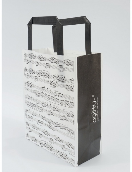 Papírová hudební taška - 180x80x220 mm