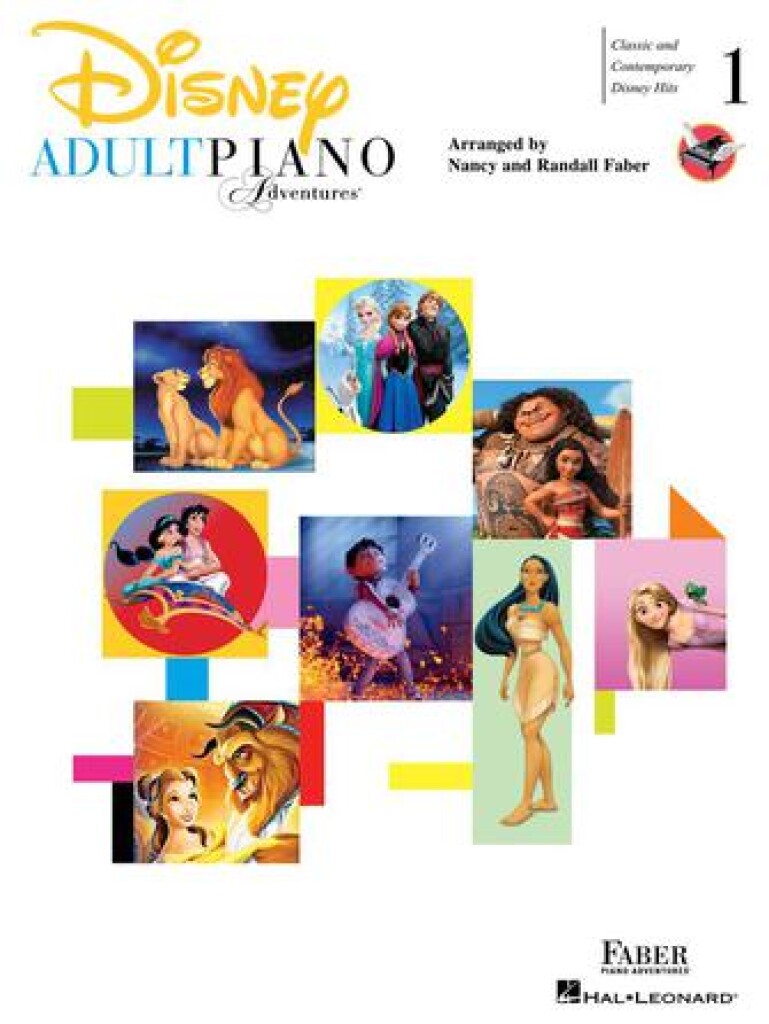 Adult Piano Adventures - Disney Book 1 - současné Disney hity
