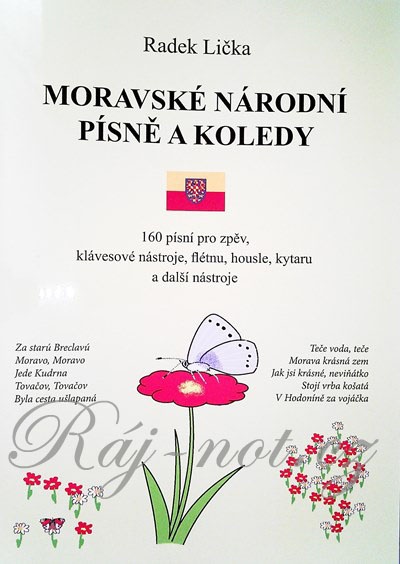 Moravské národní písně a koledy - Radek Lička