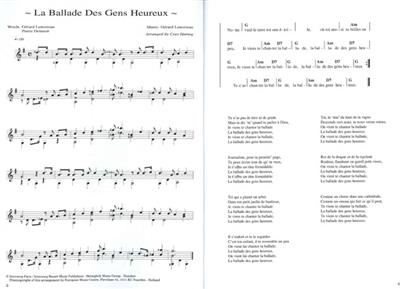 Chansons For Classical Guitar