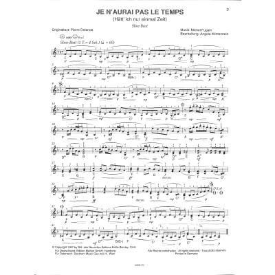 20 französische Chansons für Akkordeon - Songbook