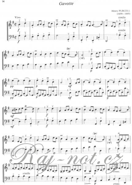 Duos für Violine und Violoncello für Anfänger I - Duets for Violin and Violoncello for Beginners 1