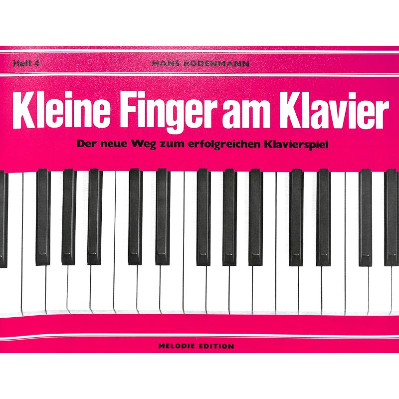Kleine Finger am Klavier - Bd. 4 - škola hry na klavír
