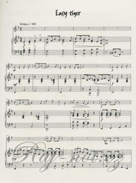 EASY JAZZIN´ ABOUT / zobcová flétna + klavír