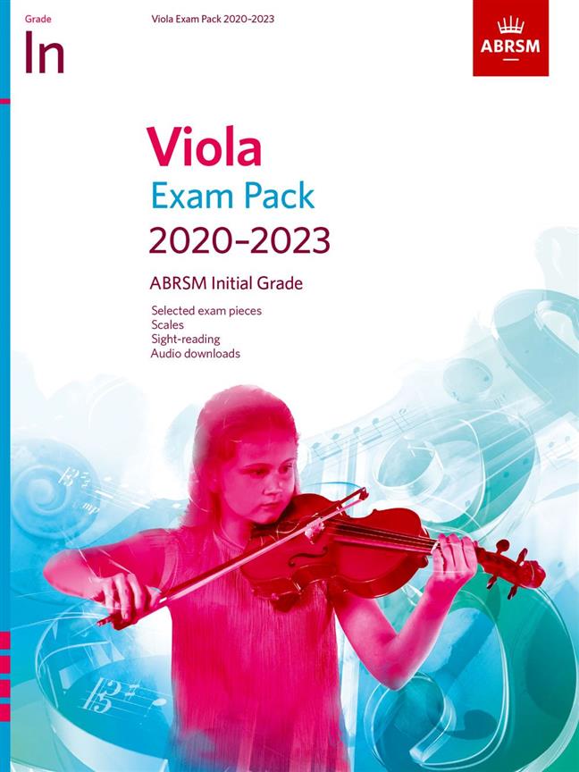 Viola Exam Pack 2020-2023 Initial Grade - noty na violu