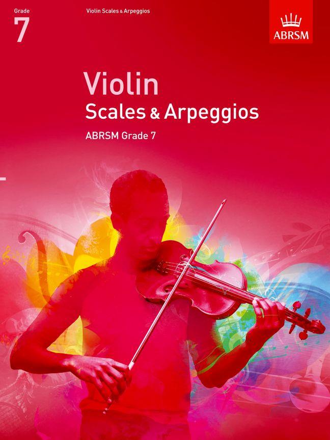 Violin Scales & Arpeggios, ABRSM Grade 7 - from 2012 - pro housle