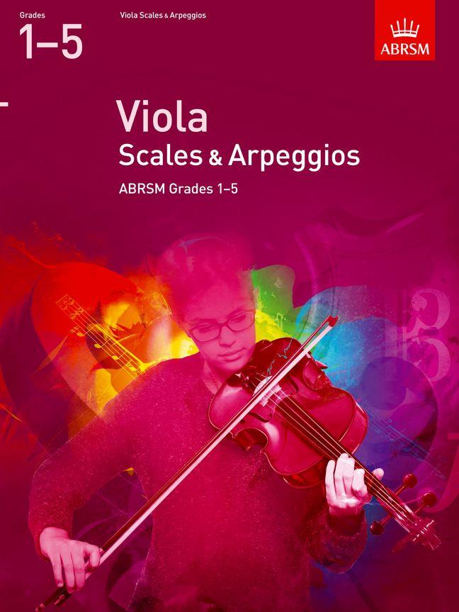 Viola Scales & Arpeggios, ABRSM Grades 15 - from 2012 - noty na violu