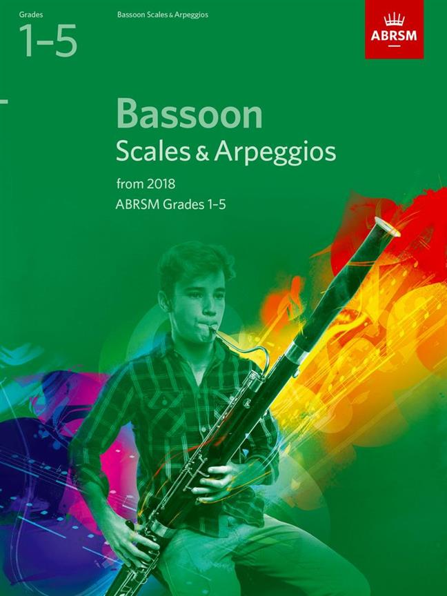 Bassoon Scales & Arpeggios, ABRSM Grades 1?5 - pro fagot