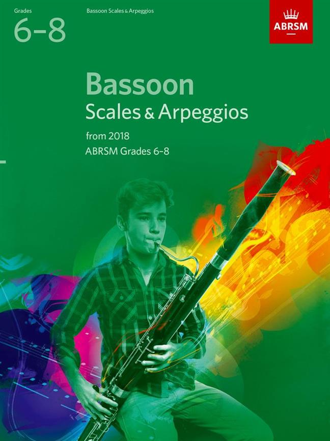 Bassoon Scales & Arpeggios, ABRSM Grades 6?8 - pro fagot