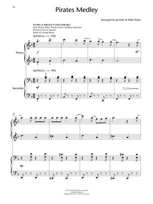Easy Disney Duets - Popular Songs Series - 8 Arrangements for 1 Piano, 4 Hands