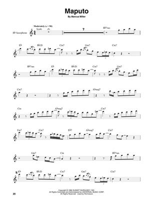 Smooth Jazz - Saxophone Play-Along Volume 12
