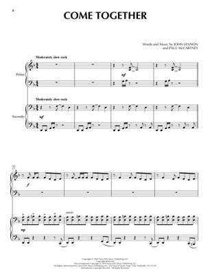 The Beatles for Piano Duet - Intermediate Level - 1 Piano, 4 Hands