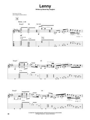 Stevie Ray Vaughan - Guitar Play-Along Volume 49